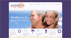 Desktop Screenshot of horizonprimarycare.com